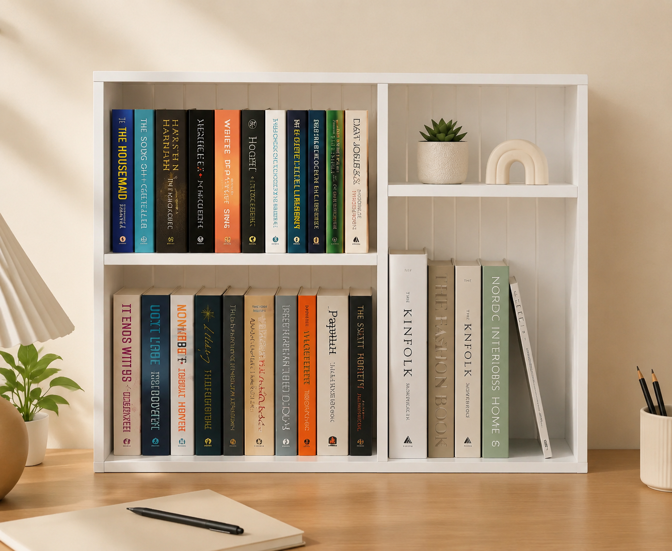 کتابخانه وشلف رومیزی مدل کلاسیک - کد402 - تصویر 3